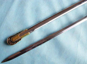 Knights Templar Sword - Red Cross Gold 35.6" - Bricks Masons