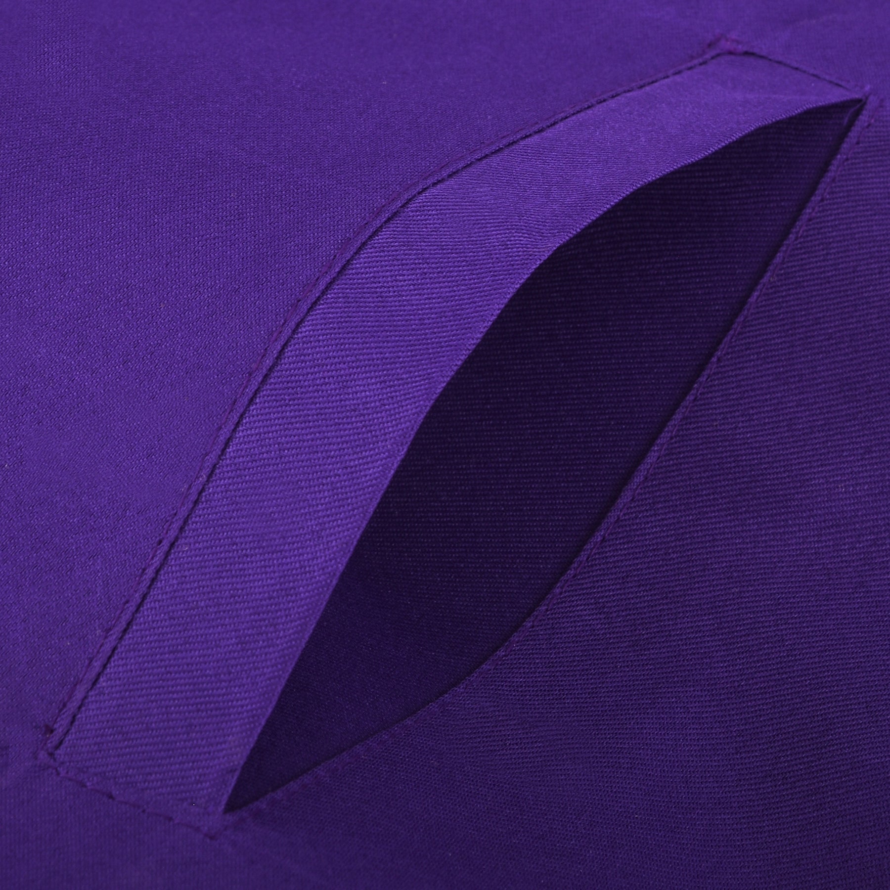 Master Mason Blue Lodge Apron - Purple Ribbon With Machine Embroidery Bullion And Tassels - Bricks Masons