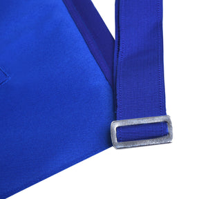 Master Mason Blue Lodge Apron - Royal Blue - Bricks Masons