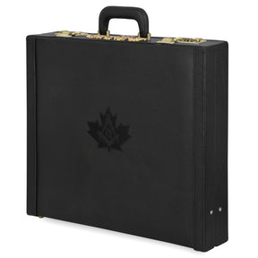 Master Mason Blue Lodge Canada Regulation Apron Case - Black Emblem Machine Embroidery Personalization Various Sizes & Materials