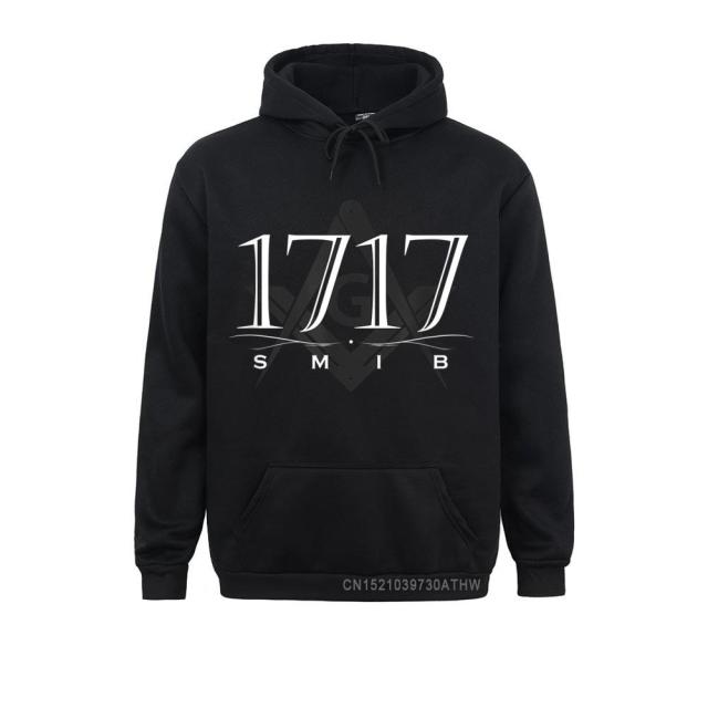 Master Mason Blue Lodge Hoodie - 1717 SMIB Square and Compass G [Multiple Colors] - Bricks Masons