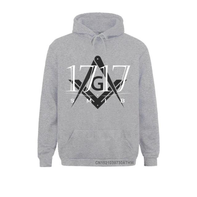 Master Mason Blue Lodge Hoodie - 1717 SMIB Square and Compass G [Multiple Colors] - Bricks Masons