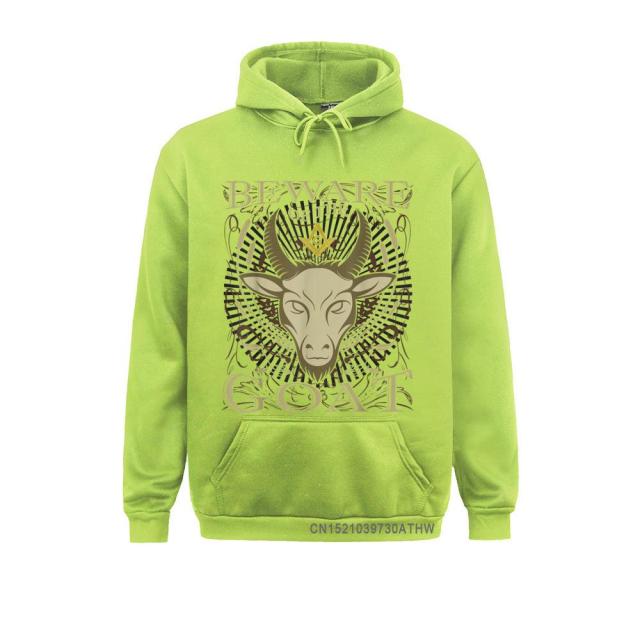 Master Mason Blue Lodge Hoodie - "Beware Of The Goat" Square and Compass G [Multiple Colors] - Bricks Masons