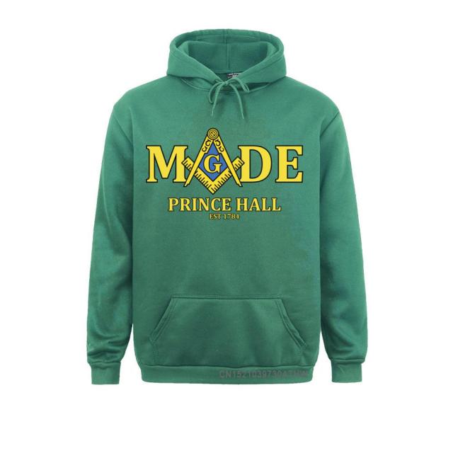 Master Mason Blue Lodge Hoodie - Made Mason Prince Hall Square and Compass G [Multiple Colors] - Bricks Masons
