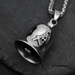 Master Mason Blue Lodge Pendant - Square & Compass G Bell - Bricks Masons