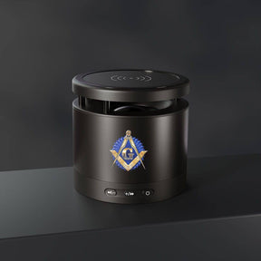 Master Mason Blue Lodge Speaker - Golden Square & Compass G - Bricks Masons