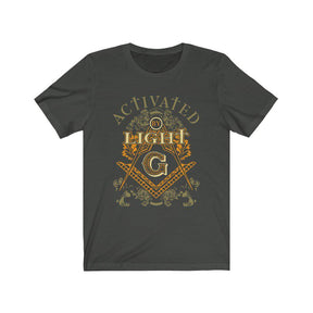 Masonic T-Shirt - Activated by Light - Bricks Masons
