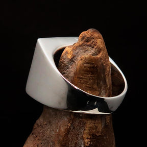 Order of Malta Ring - Green & Silver Cross Sterling Silver
