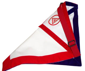 Past High Priest & Past Illustrious Master & Royal Arch Chapter & Council Apron - Reversible - Bricks Masons
