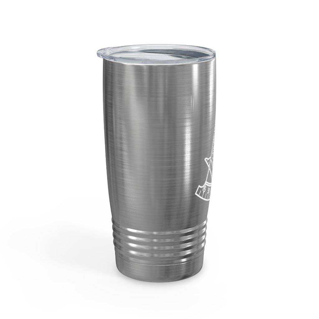 Past Master Blue Lodge Ringneck Tumbler - Various Colors 20oz - Bricks Masons