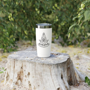 Past Master Blue Lodge Ringneck Tumbler - Various Colors 20oz - Bricks Masons