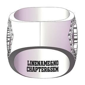 Master Mason Blue Lodge Ring - 925 Sterling Silver Shining Rhinestones - Bricks Masons