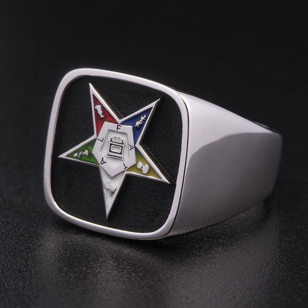 OES Ring - Sterling Silver