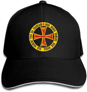 Knights Templar Commandery Baseball Cap - (Non nobis Domine, Non nobis)