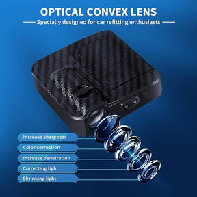 Order Of Malta Car Door Light Projector - Customizable Wireless LED - Bricks Masons