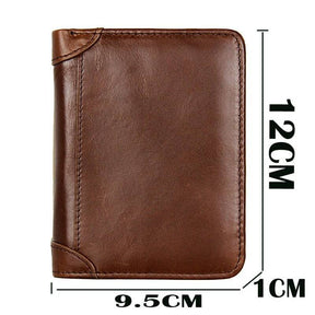 OES Wallet - Genuine leather & Credit Card Holder (Black/Brown/Coffee)