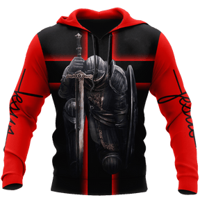 Knights Templar Commandery Hoodie - 3D Printed