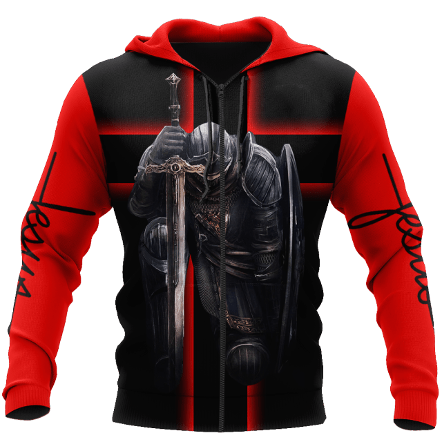 Knights Templar Commandery Hoodie - 3D Printed