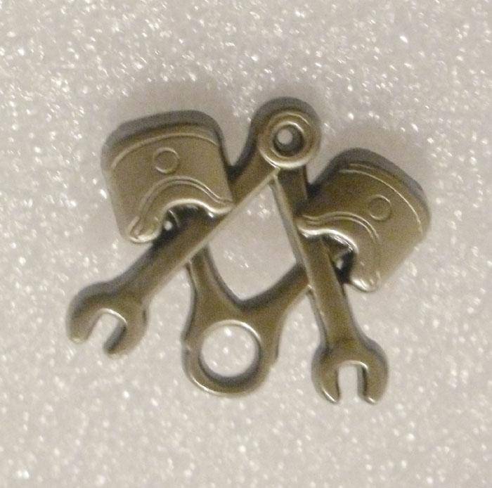 Masonic Lapel Pin - 2PCS Piston Wrench