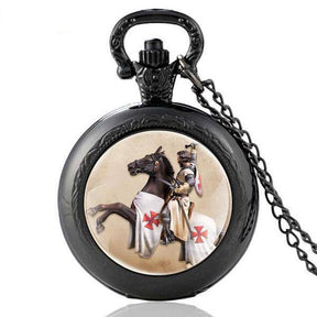 Knights Templar Commandery Pocket Watch - Multiple Colors