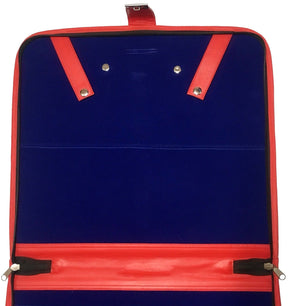 Royal Arch Chapter Apron Case - Red Triple Tau MM, WM, Provincial - Bricks Masons