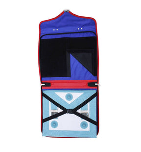 Royal Arch Chapter Apron Case - Red Triple Tau MM, WM, Provincial - Bricks Masons