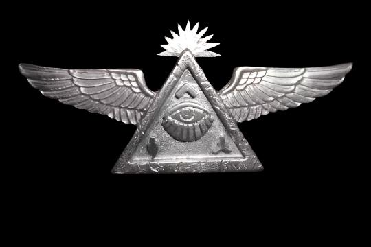 Eye of Providence Pin - All-Seeing Eye & Wings