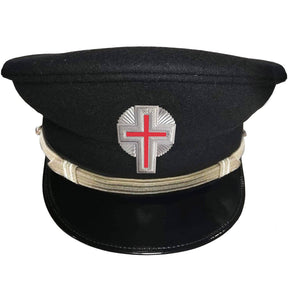 Sir Knight Knights Templar Commandery Fatigue Cap - Silver