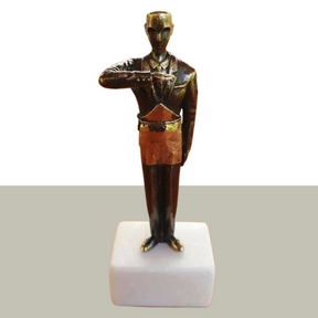 Entered Apprentice Blue Lodge Figurine - Solid Bronze - Bricks Masons