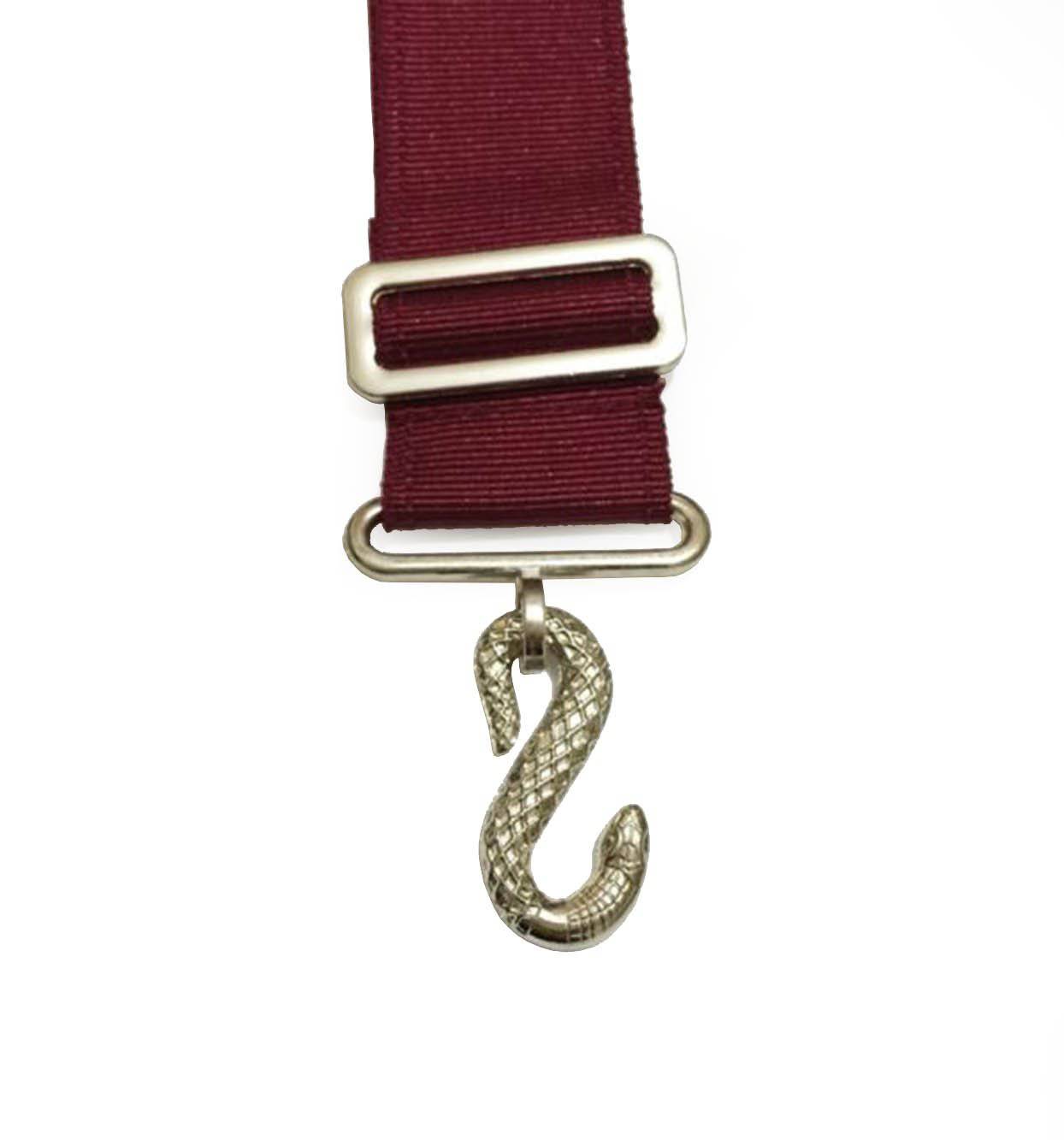 Universal Apron Belt Extender - Mustard Belt with Silver/Gold Clasp - Bricks Masons