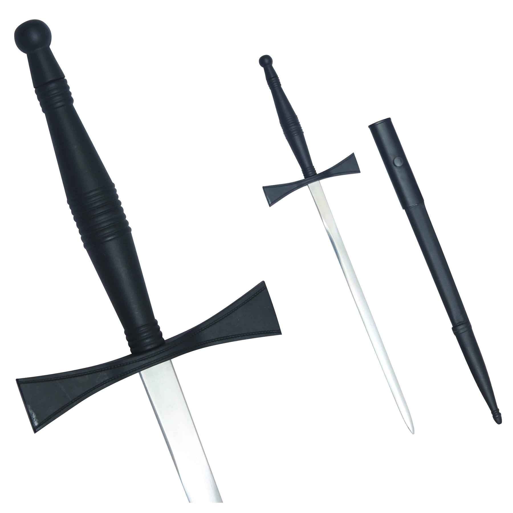 Universal Dagger - Black Hilt and Black Scabbard - Bricks Masons