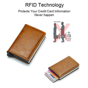 Widows Sons Wallet - Skull and Bones Card Holder Leather (4 colors) - Bricks Masons