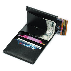 Widows Sons Wallet - Skull and Bones Card Holder Leather (4 colors) - Bricks Masons