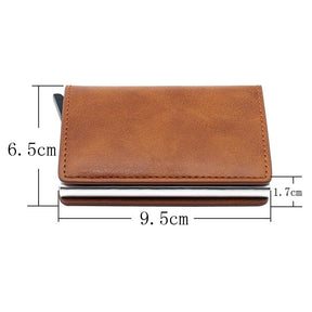 Widows Sons Wallet - Skull and Bones Card Holder Leather (4 colors) - Bricks Masons
