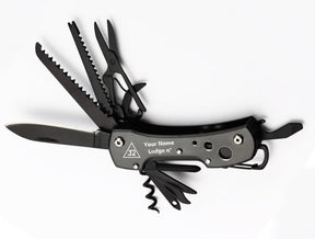 32nd Degree Scottish Rite Pocket Knife - Multifunctional - Bricks Masons