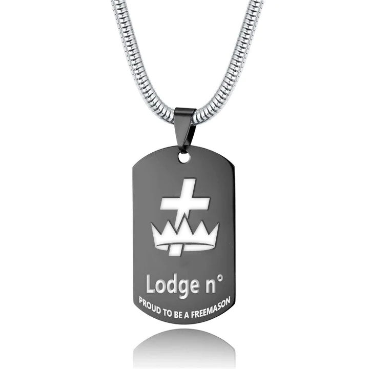 Knights Templar Commandery Necklace - (Various Colors) - Bricks Masons