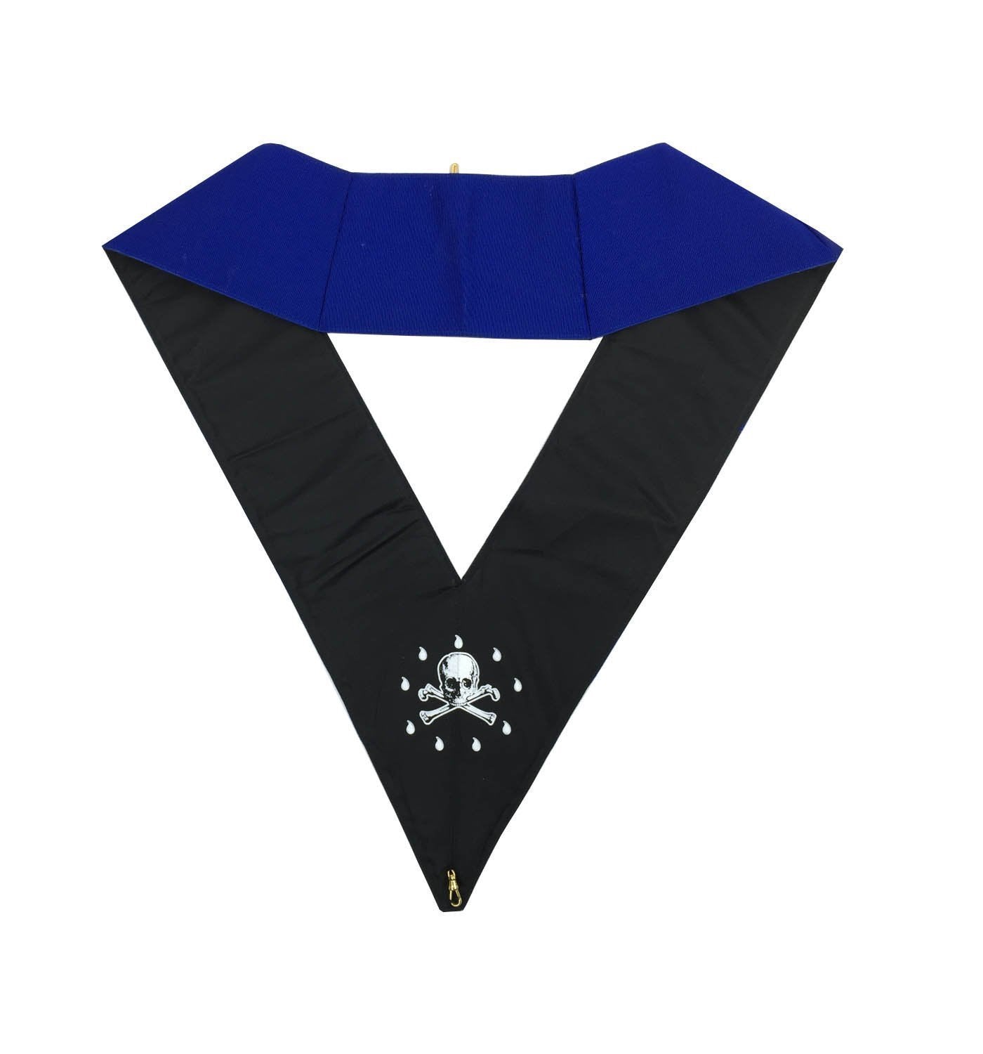 Charity Steward Blue Lodge Collar - Royal Blue - Bricks Masons