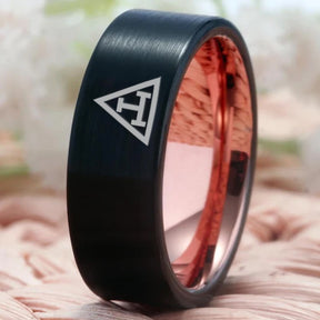 Royal Arch Chapter Ring - Black - Bricks Masons