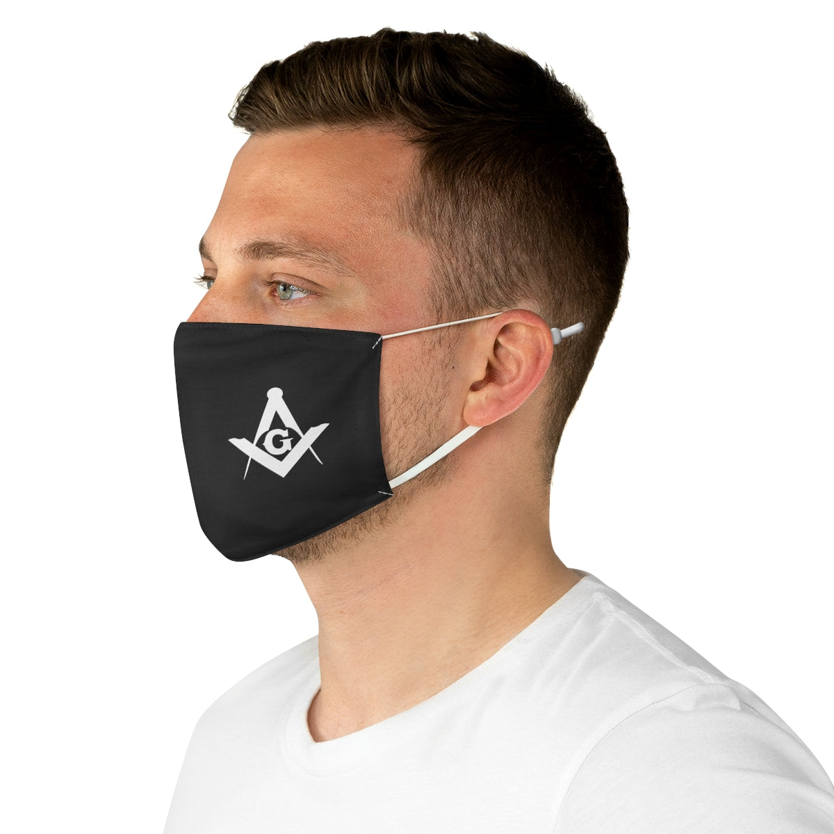 Master Mason Blue Lodge Face Mask - Two layers of cloth - Bricks Masons