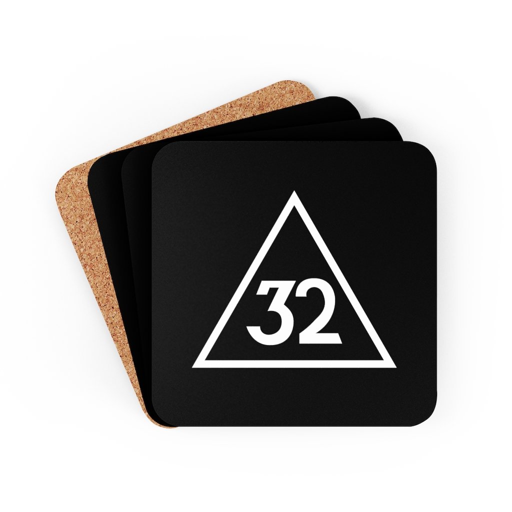 32nd Degree Scottish Rite Coaster - 4 Pieces Set - Bricks Masons