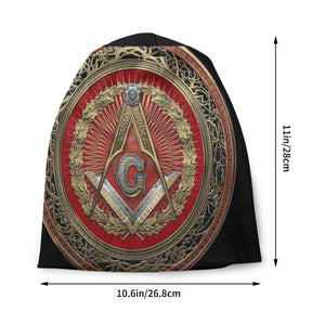 Master Mason Blue Lodge Beanie - Warm Dual use - Bricks Masons