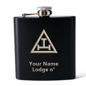 Royal Arch Chapter Flask - 2 Shot Glasses & Funnel - Bricks Masons