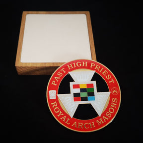 Past High Priest Royal Arch Chapter Car Emblem - 3" - Bricks Masons