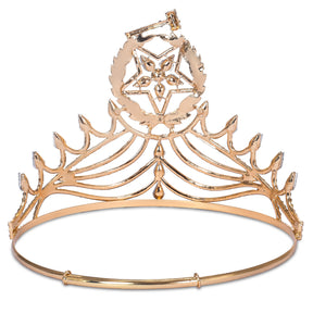 Grand Worthy Matron OES Crown - Colorful Star - Bricks Masons