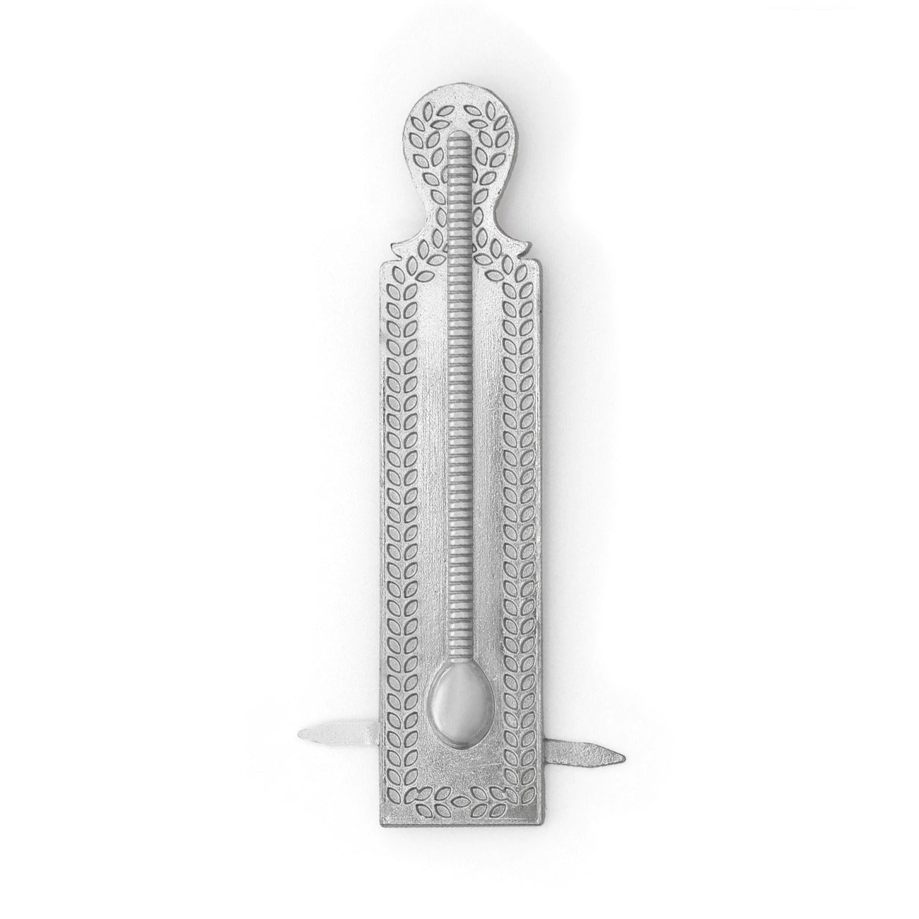 Junior Warden Craft English Regulation Officer Collar Jewel - Silver Coated - Bricks Masons