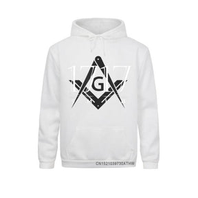 Master Mason Blue Lodge Hoodie - 1717 SMIB Square and Compass G [Multiple Colors] - Bricks Masons