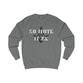 Master Mason Blue Lodge Sweatshirt - So Mote It Be - Bricks Masons