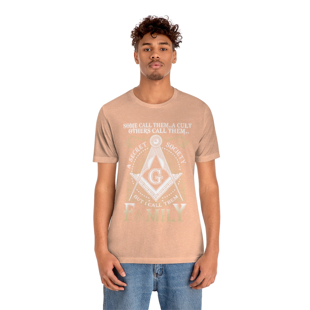 Masonic T-Shirt - I Call Them Family - Bricks Masons