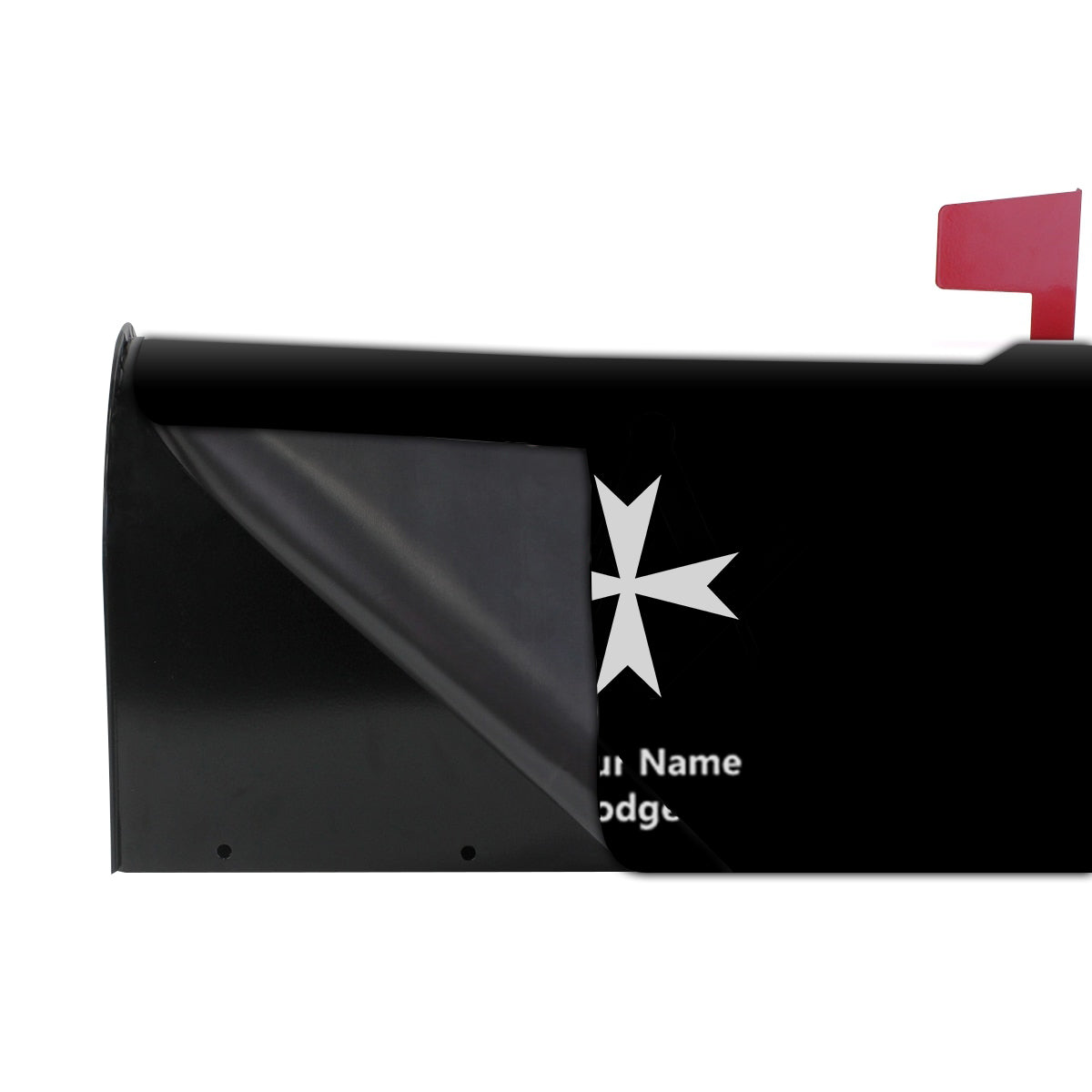 Order of Malta Mailbox Cover - Magnetic & Waterproof - Bricks Masons
