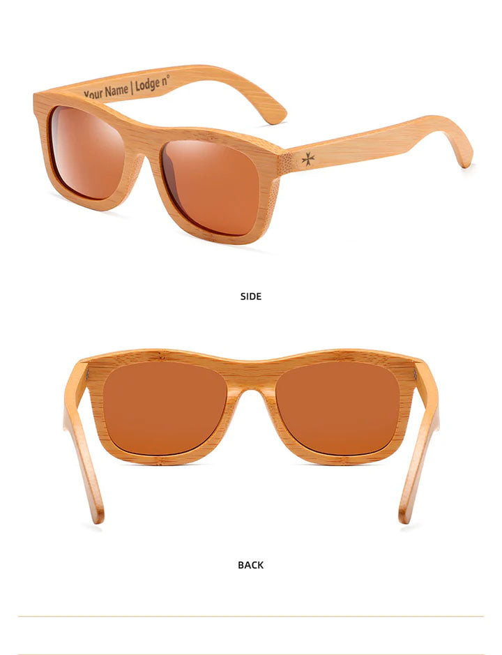 Order Of Malta Commandery Sunglasses - Various Lenses Colors - Bricks Masons